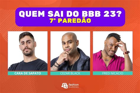 enquete paredao bbb 23|Votação BBB 23: Cara de Sapato, Cezar e Fred .